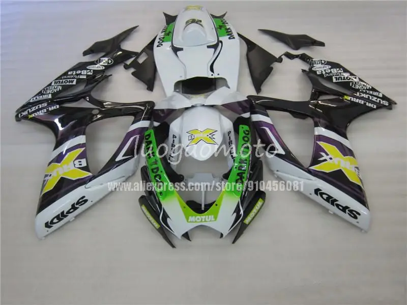 Комплект обтекателей для кузова Suzuki K6 GSXR 600 750 2006 2007 greenl black GSXR600 06 07 gsxr600
Комплект обтекателей для кузова Suzuki K6 GSXR 600 750 2006 2007 greenl black GSXR600 06 07 gsxr600