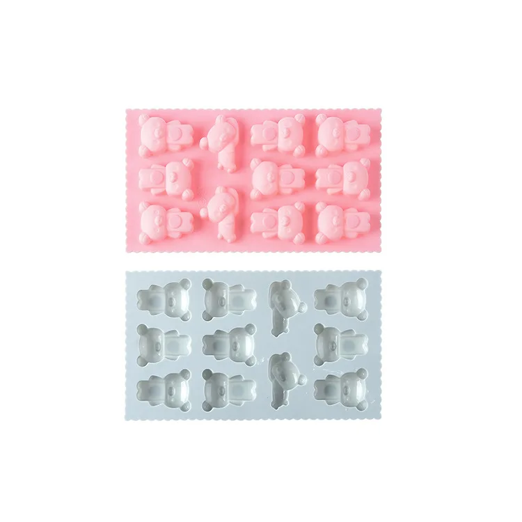 DIY Handmade 11 Silicone Bear Moulds Chocolate Fudge Kara Bear Handmade soap mold Cake Decoration Epoxy Mold Home ice tray
DIY Handmade 11 Silicone Bear Moulds Chocolate Fudge Kara Bear Handmade soap mold Cake Decoration Epoxy Mold Home ice tray