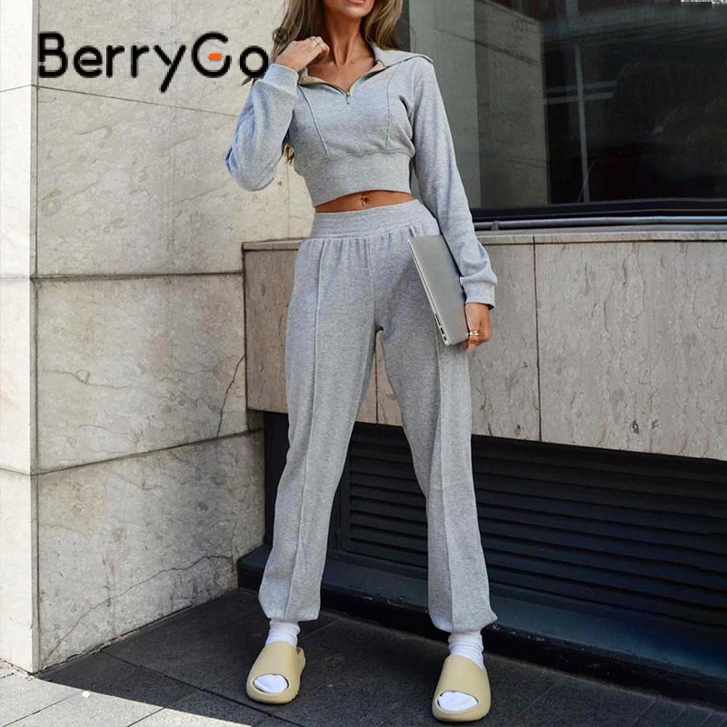 Повседневный мягкий комплект BerryGo из двух предметов с лацканами, женская спортивная одежда, укороченный Топ с длинным рукавом, спортивные к...
Повседневный мягкий комплект BerryGo из двух предметов с лацканами, женская спортивная одежда, укороченный Топ с длинным рукавом, спортивные к...