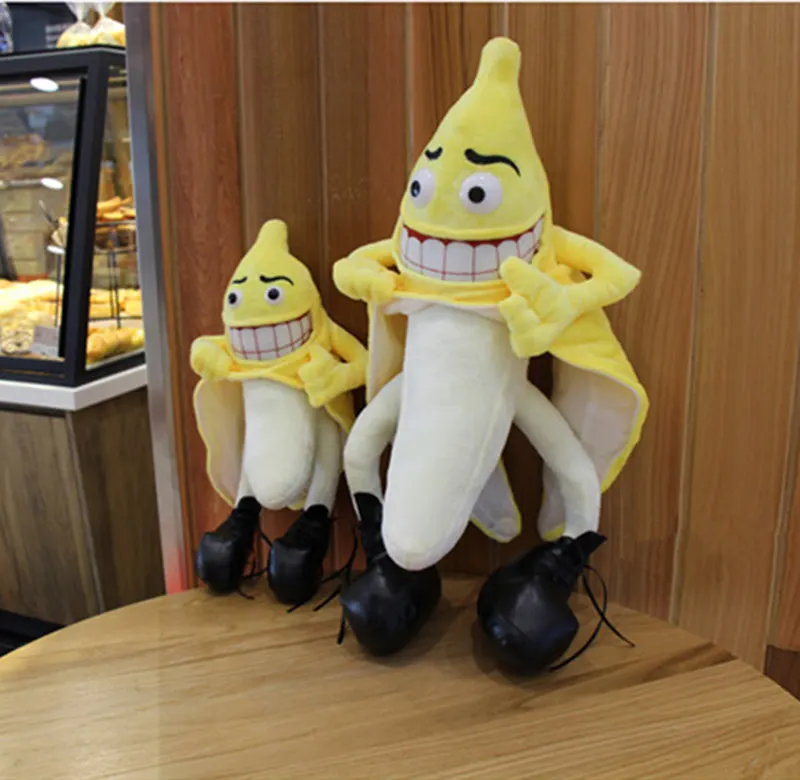 40cm and 80cm Funny novelty evil banana man stuffed plush toy cute soft fruit banana doll model wedding valentine day kids gift
40cm and 80cm Funny novelty evil banana man stuffed plush toy cute soft fruit banana doll model wedding valentine day kids gift