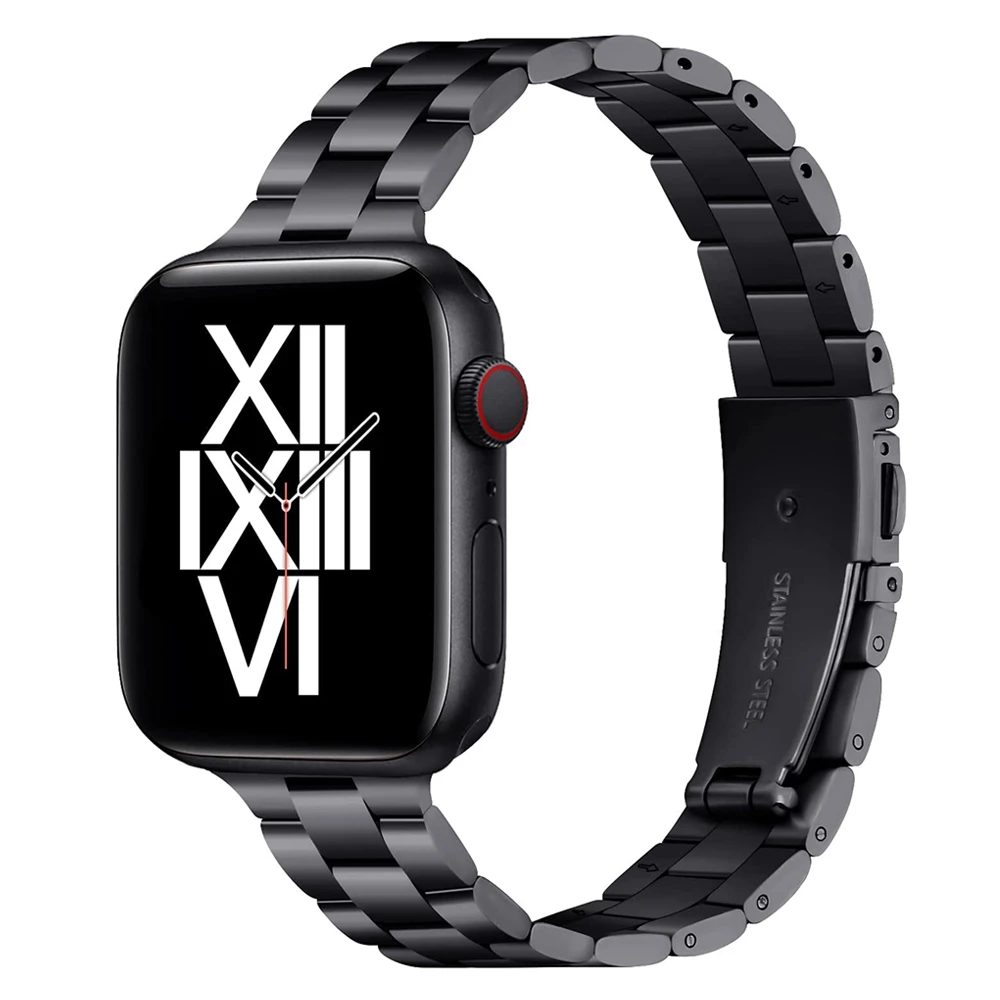 Bands for apple watch 40mm 38mm band Slim Stainless Steel strap Upgrade adapter for iwatch SE apple watch 6 5 4 3 44mm 42mm belt
Bands for apple watch 40mm 38mm band Slim Stainless Steel strap Upgrade adapter for iwatch SE apple watch 6 5 4 3 44mm 42mm belt