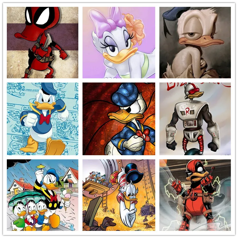 Алмазная вышивка «Дональд Дак» 
Алмазная вышивка «Дональд Дак»