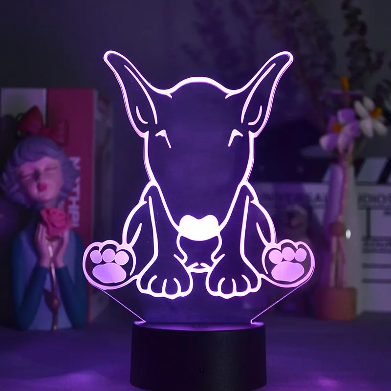 3D Kids Night Light Smart Phone Control Fierce Dog Children's Gift Lamparas Bedroom Decoration Switch Atmosphere Table Lamp
3D Kids Night Light Smart Phone Control Fierce Dog Children's Gift Lamparas Bedroom Decoration Switch Atmosphere Table Lamp