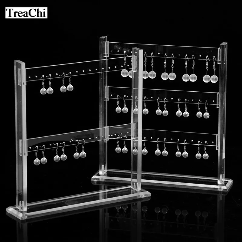 Acrylic Earrings Ear Studs Necklace Jewelry Display Rack Stand Organizer Jewelry Earring Holder 23*24cm
Acrylic Earrings Ear Studs Necklace Jewelry Display Rack Stand Organizer Jewelry Earring Holder 23*24cm