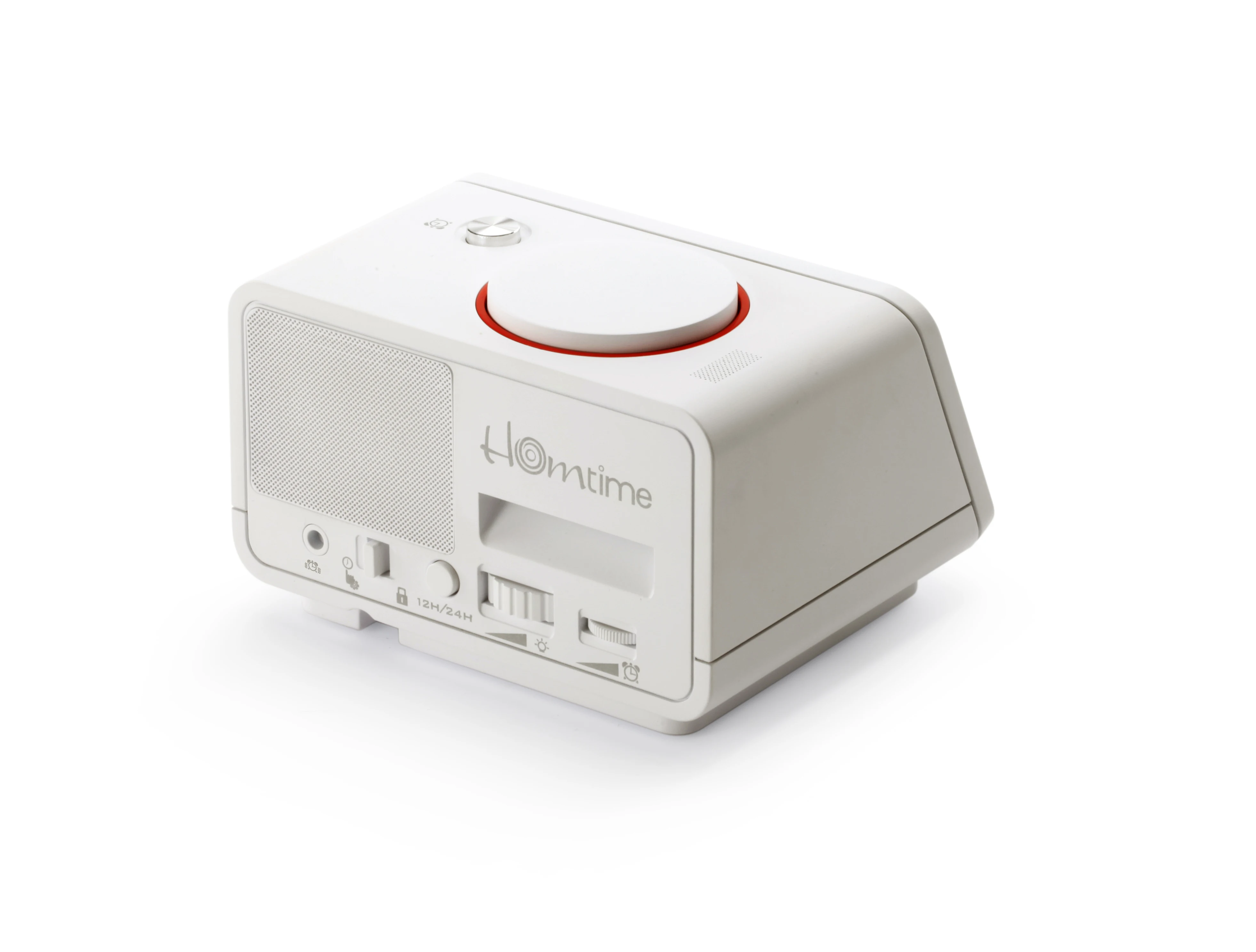 Будильник Homtime для спальни с двумя usb-портами зарядного устройства рядом