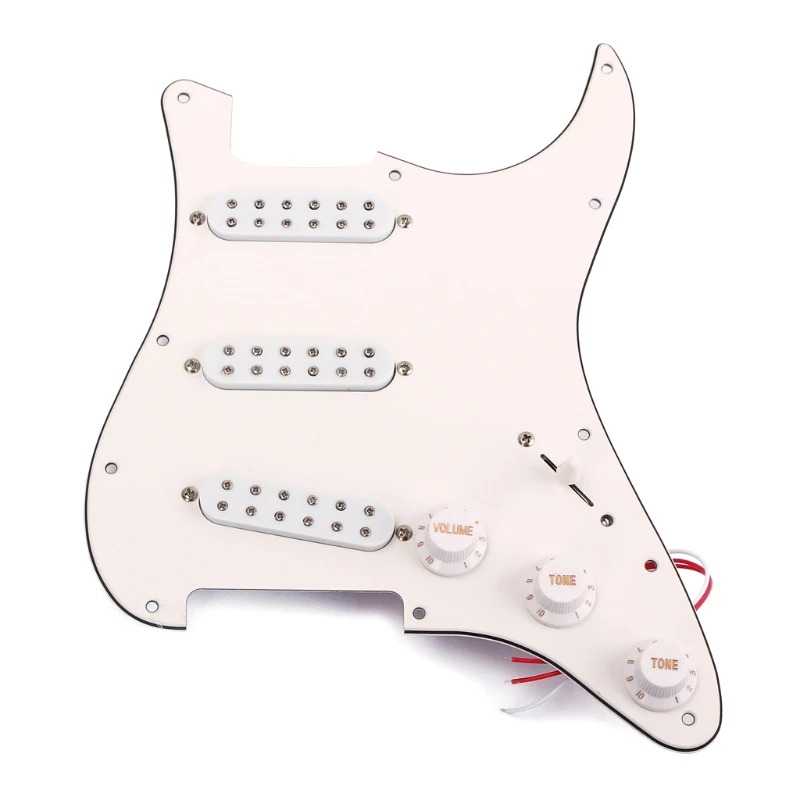 1 комплект из 3 изделий, Ply SSS загружено Встроенный кабель Humbucker накладку доставка набор Управление ручки для Электрогитары Запчасти для авто ...
1 комплект из 3 изделий, Ply SSS загружено Встроенный кабель Humbucker накладку доставка набор Управление ручки для Электрогитары Запчасти для авто ...
