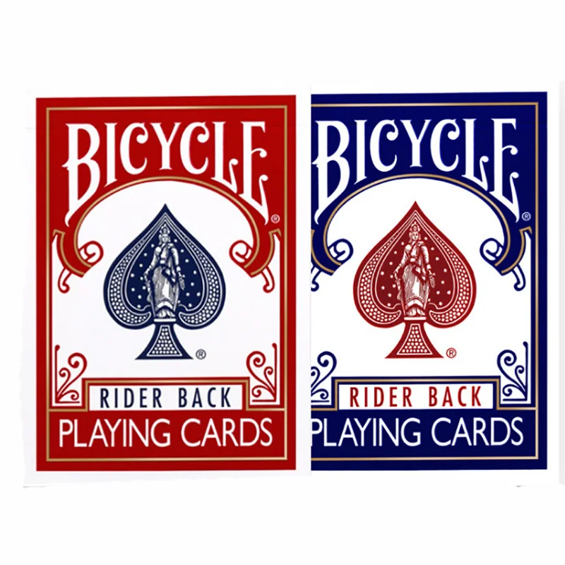 Новинка 1 шт. синие/красные оригинальные покерные стандартные игральные карты