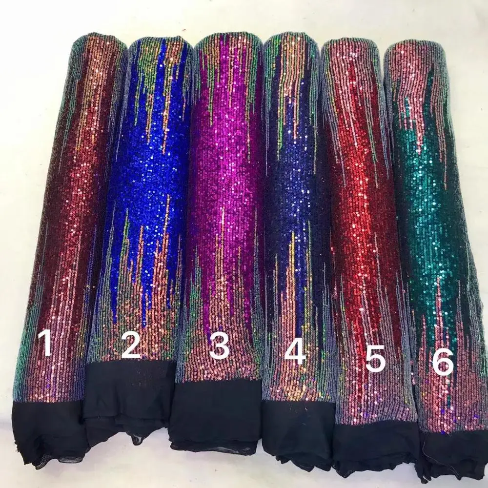 Hot 5 Yards Holed Sequins Embroidery Double French Lace Unique African Tulle Lace Mesh Fabric Nigerian Sewing National Clothes
Hot 5 Yards Holed Sequins Embroidery Double French Lace Unique African Tulle Lace Mesh Fabric Nigerian Sewing National Clothes