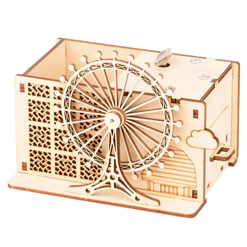 3D Wooden Puzzle DIY Model Self-assembly Handicraft Wheel Music Penholder Toy N58C
3D Wooden Puzzle DIY Model Self-assembly Handicraft Wheel Music Penholder Toy N58C