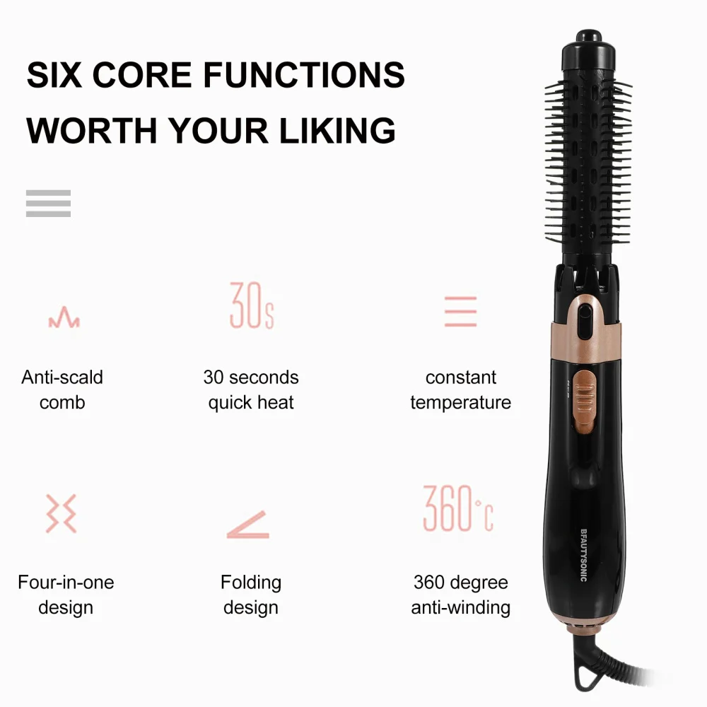 1 Set Hair Curler 4-in-1 Hair Curling Wand Hair Styling Tool (UK Plug)
1 Set Hair Curler 4-in-1 Hair Curling Wand Hair Styling Tool (UK Plug)