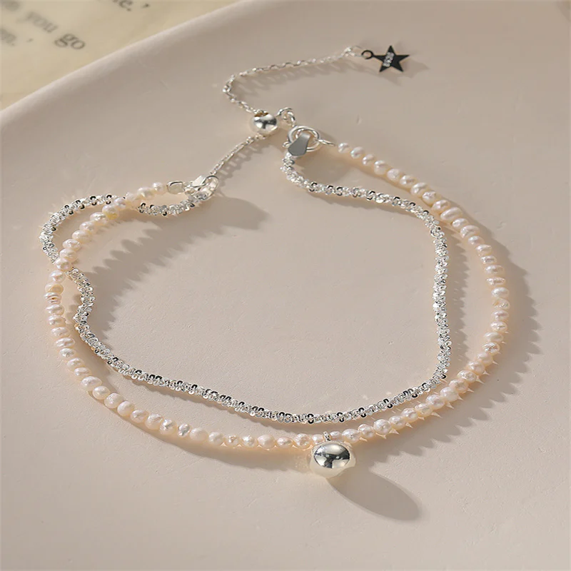 2021 New Fashion Baroque Pearl Women's Bracelet ins style trend personality gypsophila double side bracelet Jewelry wholesale
2021 New Fashion Baroque Pearl Women's Bracelet ins style trend personality gypsophila double side bracelet Jewelry wholesale
