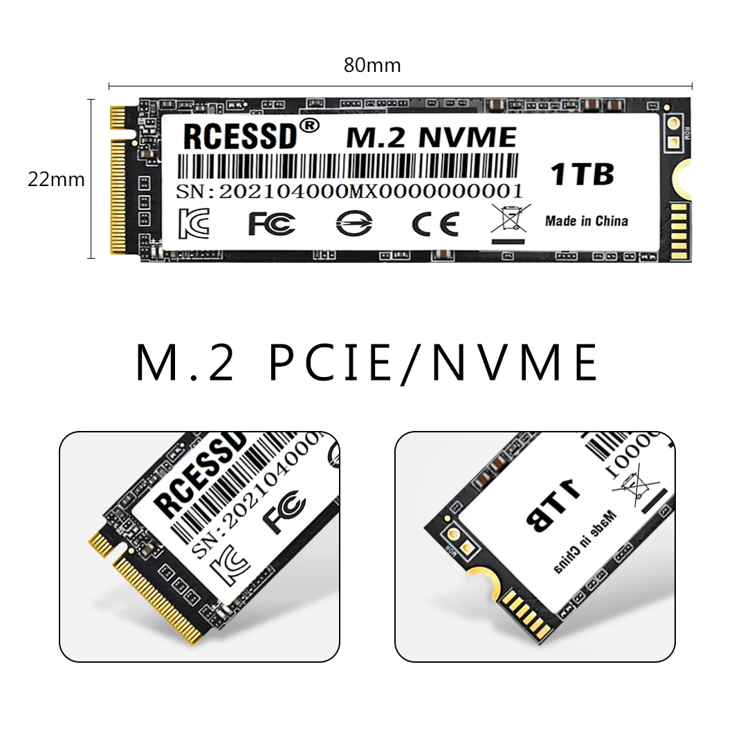 RCESSD M.2 SSD M2 128gb PCIe NVME 256GB 512GB 1TB Solid State Drive 2280 Internal Hard Disk hdd for Laptop Desktop
RCESSD M.2 SSD M2 128gb PCIe NVME 256GB 512GB 1TB Solid State Drive 2280 Internal Hard Disk hdd for Laptop Desktop