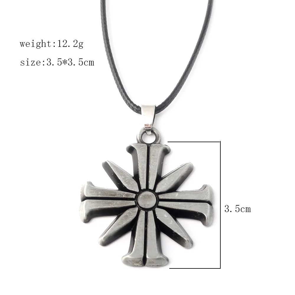 New Game FARCRY 5 Necklace Metal Cult Sunflower Pendant Rope Chain Choker Necklaces Women Men Charm Gifts Jewelry
New Game FARCRY 5 Necklace Metal Cult Sunflower Pendant Rope Chain Choker Necklaces Women Men Charm Gifts Jewelry