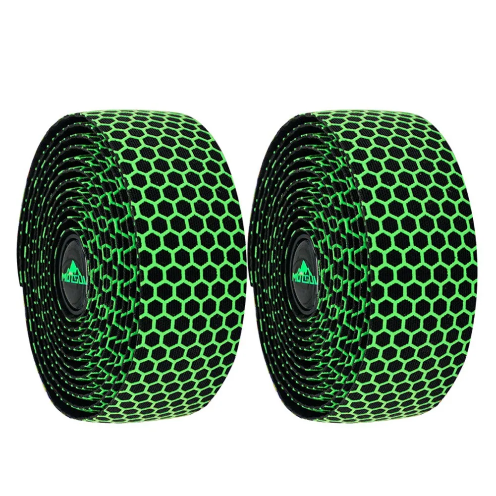 MOTSUV Bicycle Tape Silica Breathable Sweat-absorbent Handlebar Grips Non-Slip Plugs Road Handlebars With Honeycomb Silicone
MOTSUV Bicycle Tape Silica Breathable Sweat-absorbent Handlebar Grips Non-Slip Plugs Road Handlebars With Honeycomb Silicone