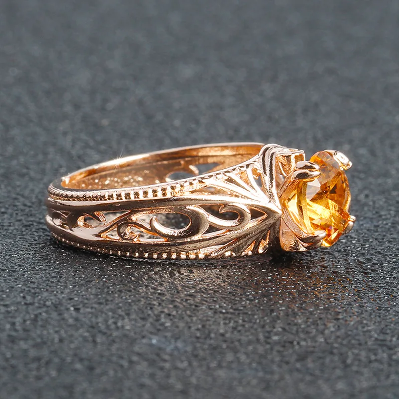 Fashion Zircon Engagement Ring Rose Gold Ring Jewelry High-end Atmospheric Ladies Luxury Jewelry Gift Factory Wholesale
Fashion Zircon Engagement Ring Rose Gold Ring Jewelry High-end Atmospheric Ladies Luxury Jewelry Gift Factory Wholesale