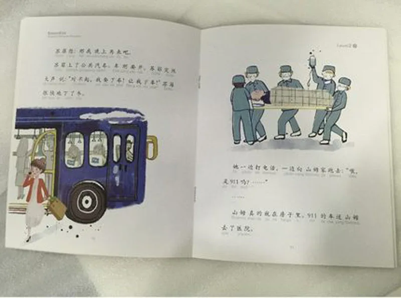 8 PCS/SET Bilingual English Chinese reading for children Chinese graded reading level 2
8 PCS/SET Bilingual English Chinese reading for children Chinese graded reading level 2