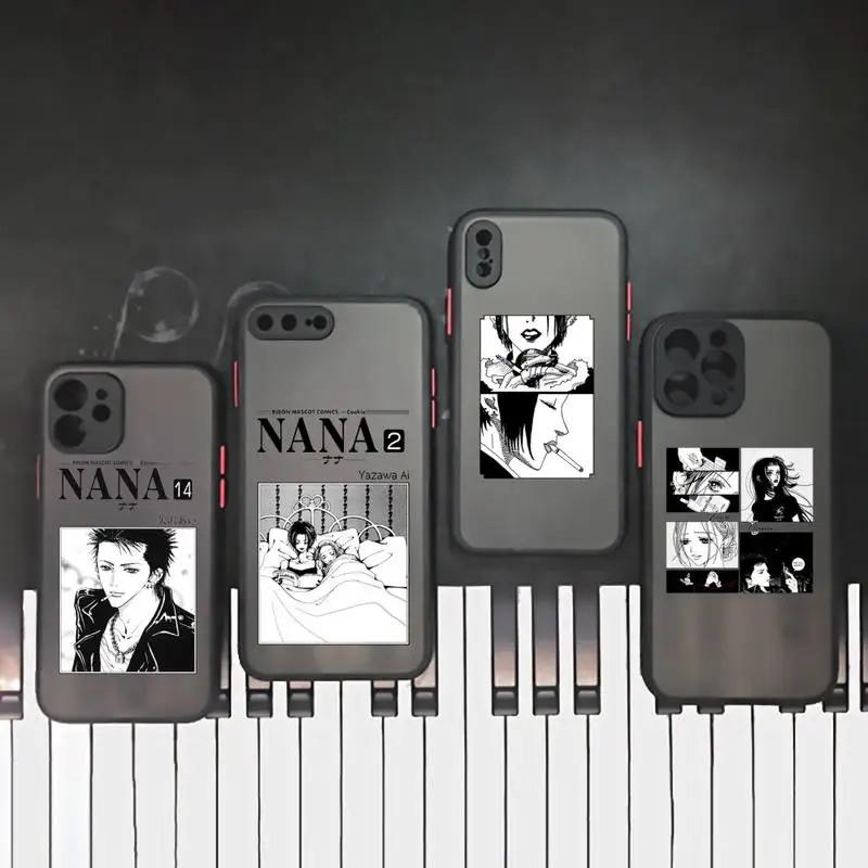 Japan anime Nana Osaki Phone Case matte transparent For iphone 7 8 11 12 13 plus mini x xs xr pro max cover
Japan anime Nana Osaki Phone Case matte transparent For iphone 7 8 11 12 13 plus mini x xs xr pro max cover