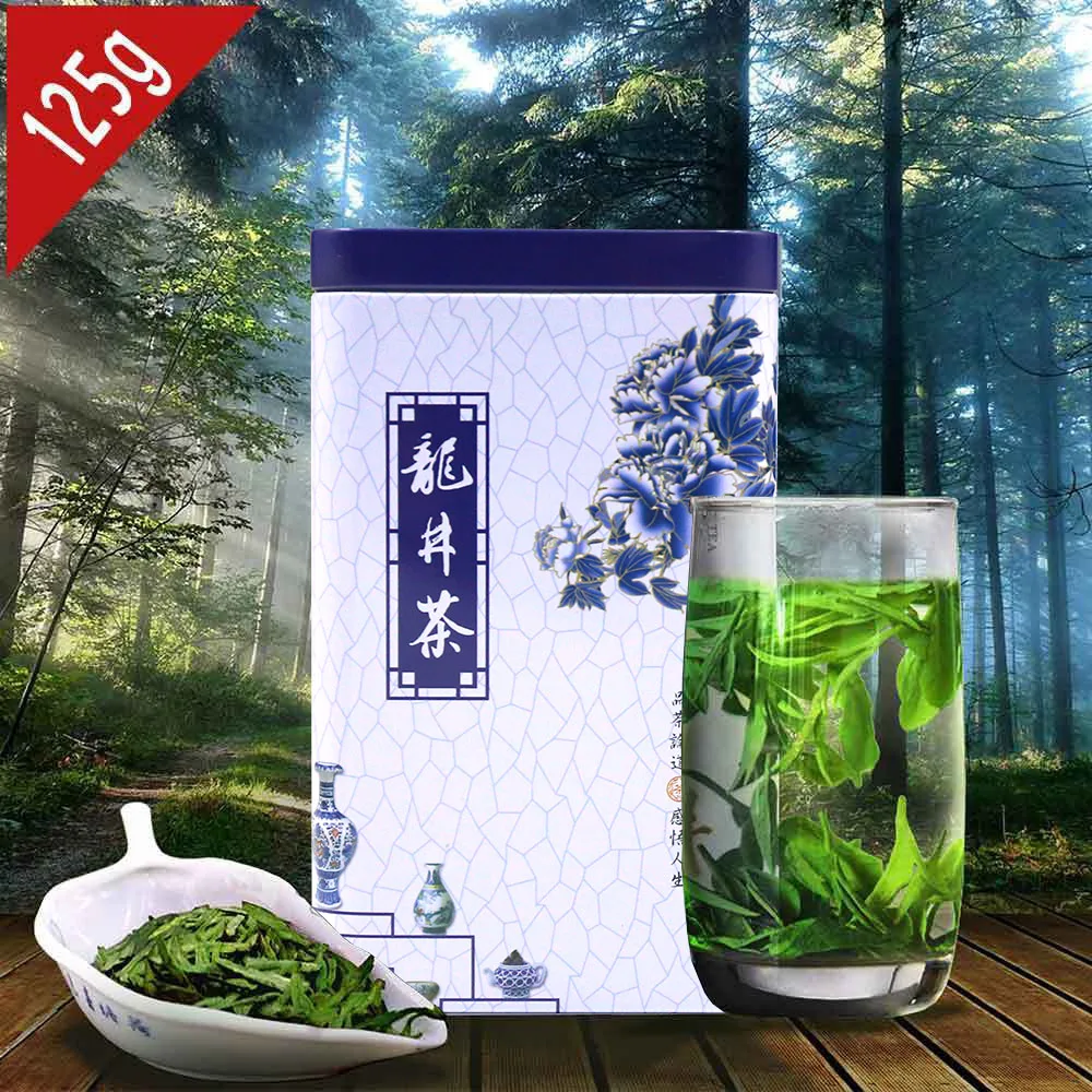 2021 подарочная упаковка Dragon Well China Green Spring Fresh 125 г | Дом и сад