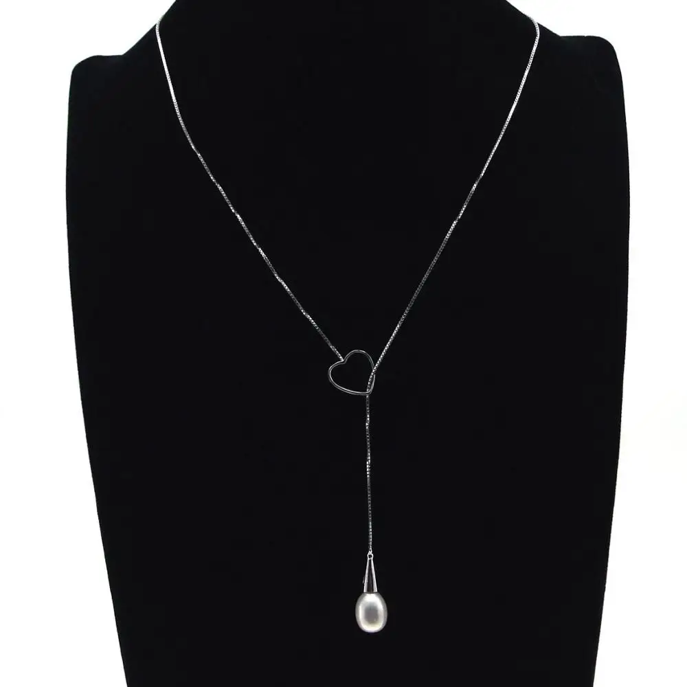 Solid 925 Sterling Silver Natural Freshwater Pearl Womens Pendant Necklace For Gift
Solid 925 Sterling Silver Natural Freshwater Pearl Womens Pendant Necklace For Gift