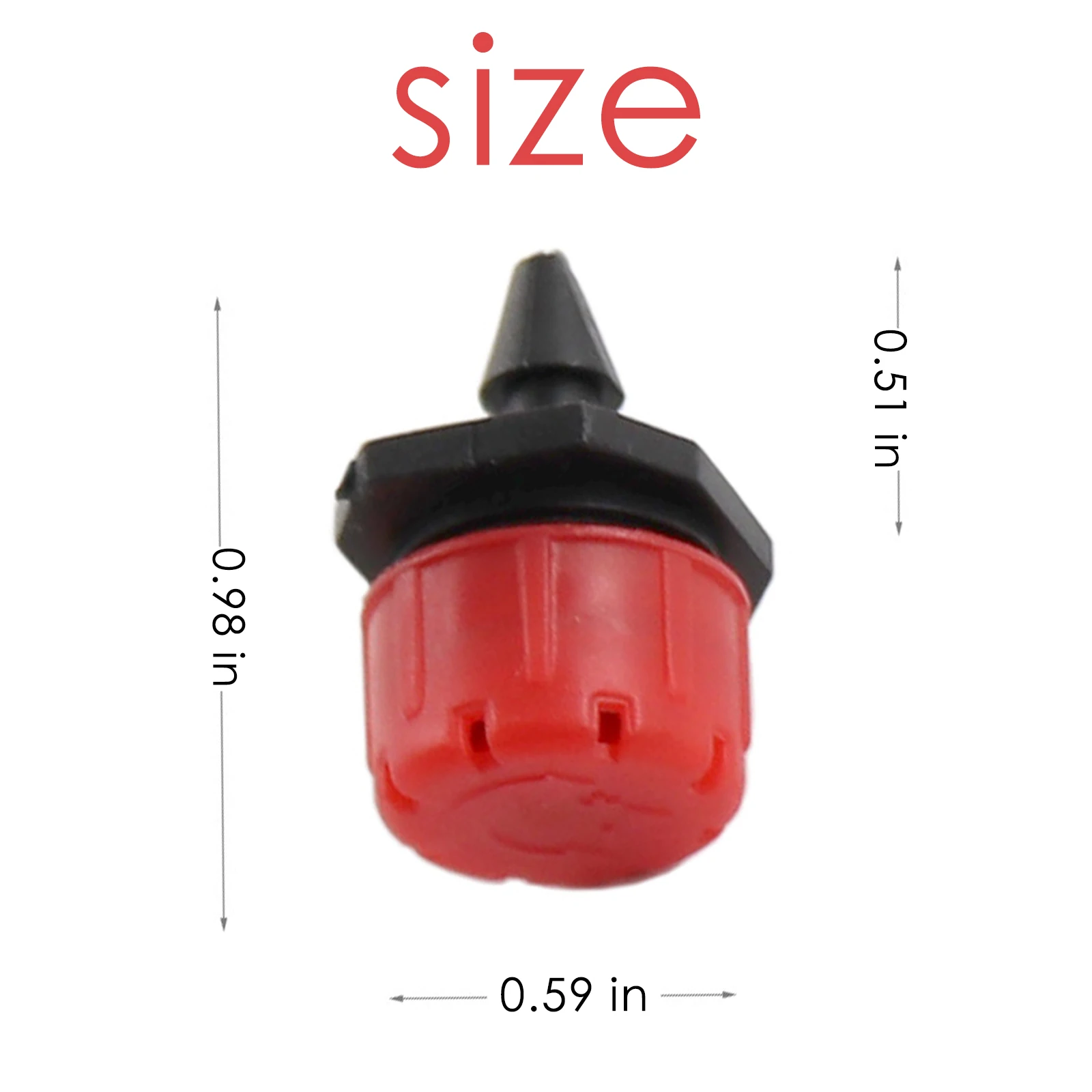 50Pcs Set 8 Hole Adjustable Micro Flow Dripper Scattering Spray Sprinkler Garden Self Watering Nozzle Kit Garden Irrigation Tool
50Pcs Set 8 Hole Adjustable Micro Flow Dripper Scattering Spray Sprinkler Garden Self Watering Nozzle Kit Garden Irrigation Tool