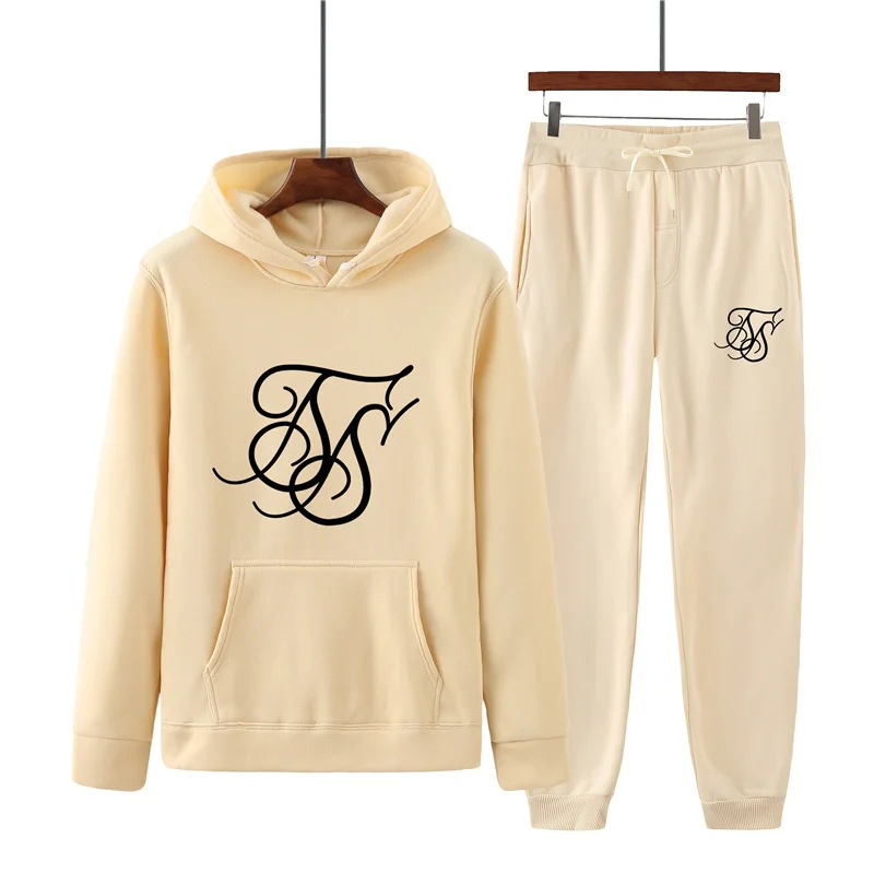 2021SikSilk Spring Autumn Hoodie + Sweatpants Hooded Set Multicolor Men's Women's Couples High-Quality Cotton Essential Hoodie+1
2021SikSilk Spring Autumn Hoodie + Sweatpants Hooded Set Multicolor Men's Women's Couples High-Quality Cotton Essential Hoodie+1