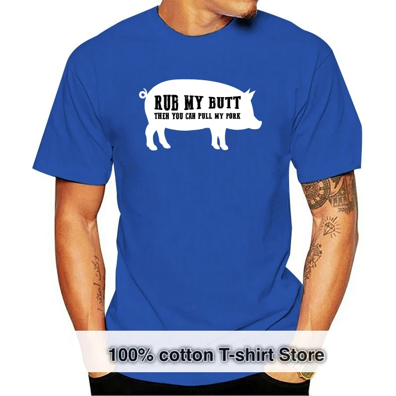 Camiseta de frotar My Butt para hombre y mujer camisa divertida de cerdo barbacoa novedad
Camiseta de frotar My Butt para hombre y mujer camisa divertida de cerdo barbacoa novedad