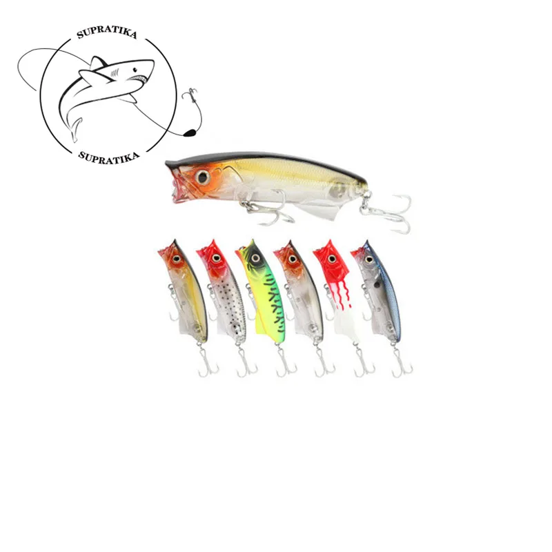 Diving Depth Shallow Swimbait With Treble Hook 3D Simulation Eye 6Colors 7.9cm/11g Artificial Floating Popper Plastic Hard Bait
Diving Depth Shallow Swimbait With Treble Hook 3D Simulation Eye 6Colors 7.9cm/11g Artificial Floating Popper Plastic Hard Bait