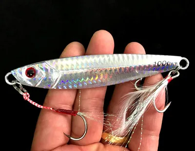 Ufishing Fast Sinking Fishing Lure Jig Bait 1Piece/lot 100g/11.5cm Jigging Metal Baits for Boat Fishing
Ufishing Fast Sinking Fishing Lure Jig Bait 1Piece/lot 100g/11.5cm Jigging Metal Baits for Boat Fishing