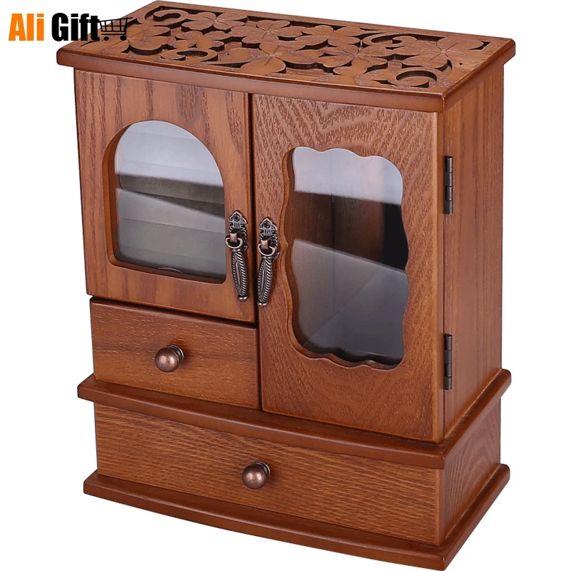 Деревянная Европейская шкатулка для драгоценностей, шкатулка для ювелирных изделий в стиле ретро, шкатулка для хранения ювелирных изделий ...
Деревянная Европейская шкатулка для драгоценностей, шкатулка для ювелирных изделий в стиле ретро, шкатулка для хранения ювелирных изделий ...