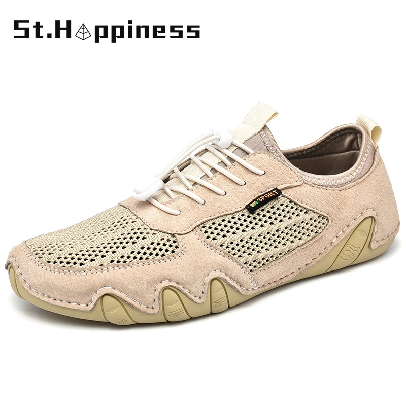 2021 New Summer Men's Leather Mesh Stitching Shoes Fashion Moccasins Loafers Breathable Driving Shoes Lightweight Casual Shoes
2021 New Summer Men's Leather Mesh Stitching Shoes Fashion Moccasins Loafers Breathable Driving Shoes Lightweight Casual Shoes