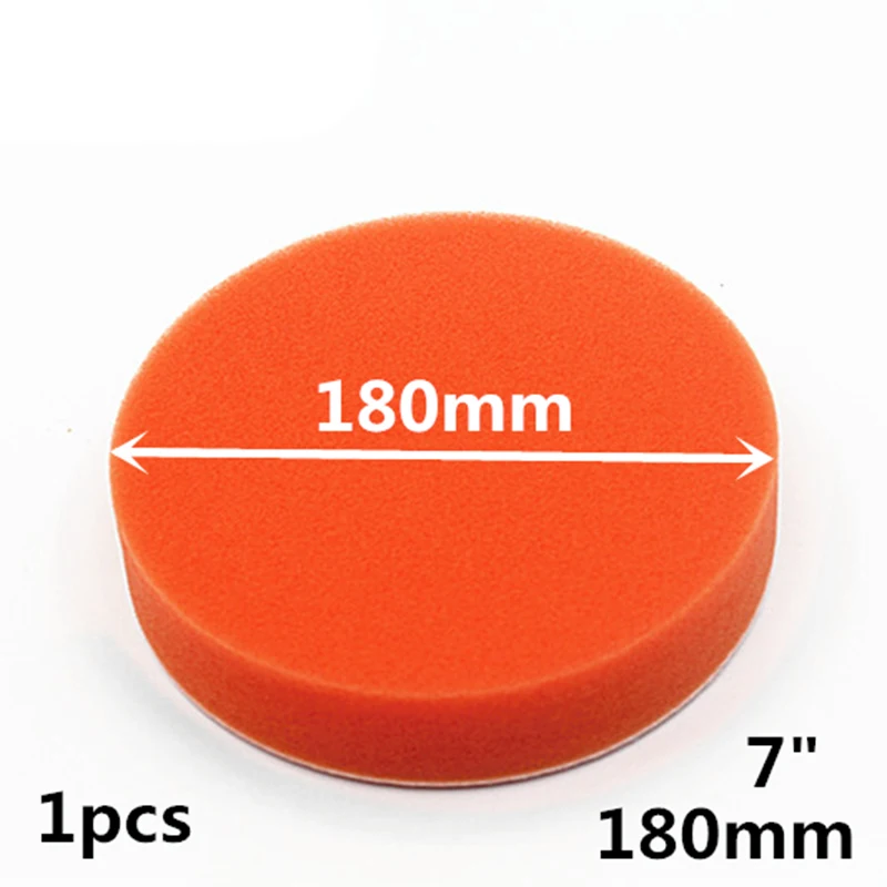 Flat Sponge Polishing Buffing Pad Car Clean Waxing Paint Care 7inch Polishing Pad Orange Washing Tool Accessories
Flat Sponge Polishing Buffing Pad Car Clean Waxing Paint Care 7inch Polishing Pad Orange Washing Tool Accessories