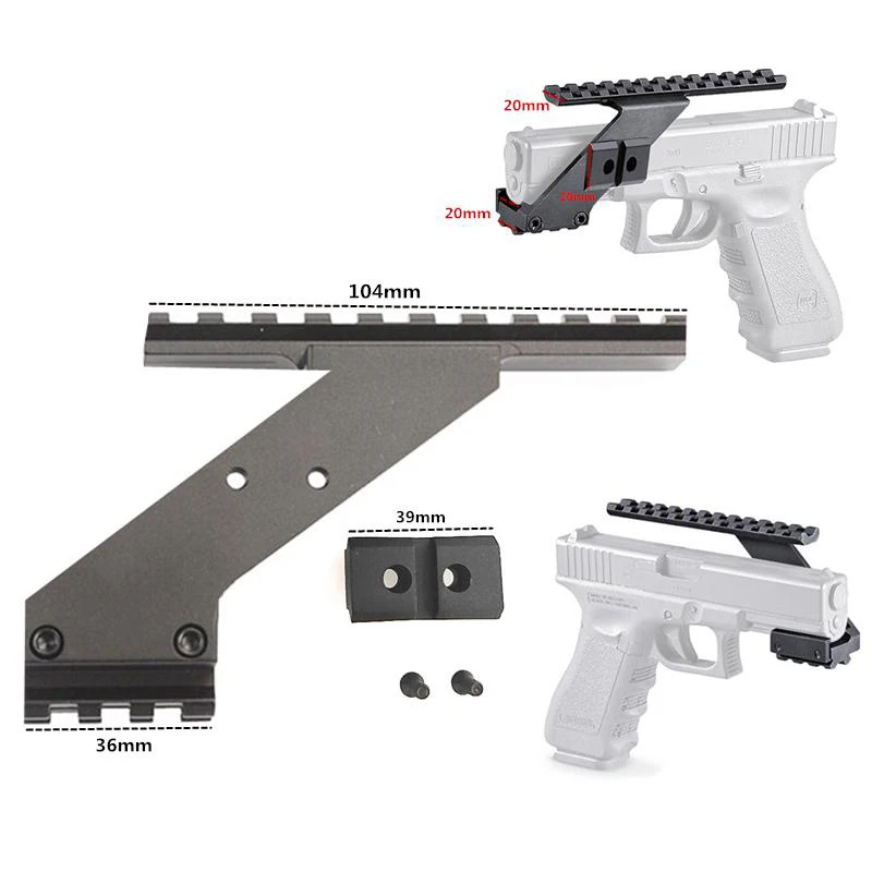 Тактическое крепление Glock для прицела с передней частью Пикатинни, Алюминиевое Крепление для прицела с красной точкой, лазерные огни, аксес...
Тактическое крепление Glock для прицела с передней частью Пикатинни, Алюминиевое Крепление для прицела с красной точкой, лазерные огни, аксес...