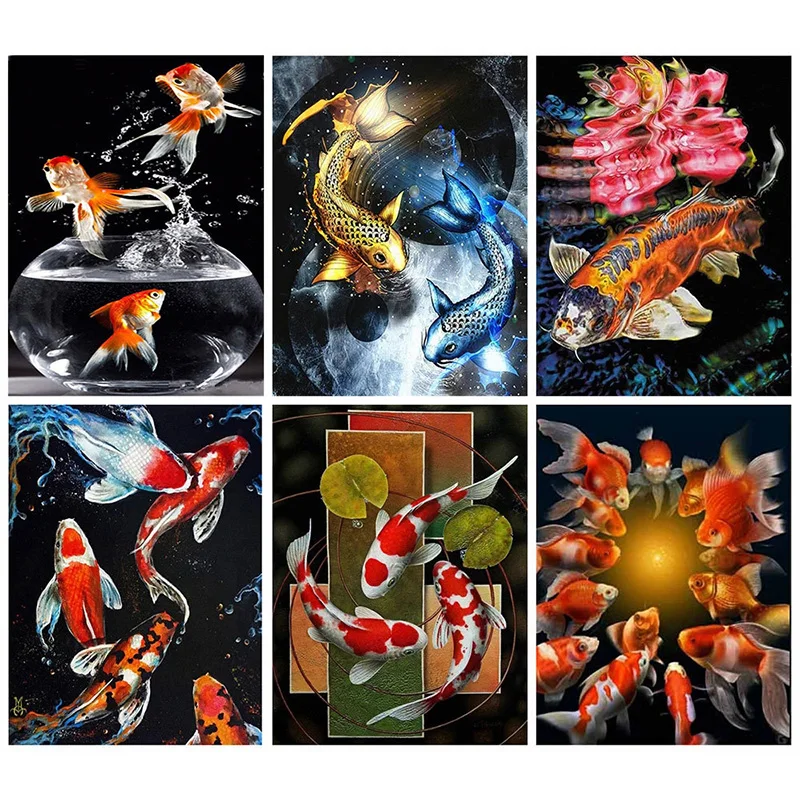 Kamy Yi 5d Diamond Painting Fish Mosaic Rhinestones Pictures Full Square/Round Diamond Embroidery Animal Home Decor
Kamy Yi 5d Diamond Painting Fish Mosaic Rhinestones Pictures Full Square/Round Diamond Embroidery Animal Home Decor