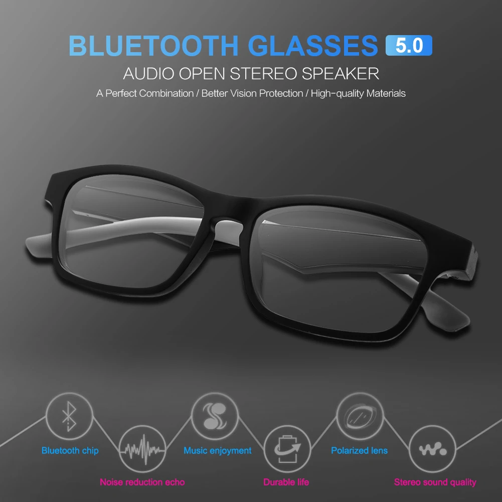 K1 Open Orientation Audio Glasses Smart Wireless Bluetooth Headset Glasses Car Sports Smart Bluetooth Devices
K1 Open Orientation Audio Glasses Smart Wireless Bluetooth Headset Glasses Car Sports Smart Bluetooth Devices