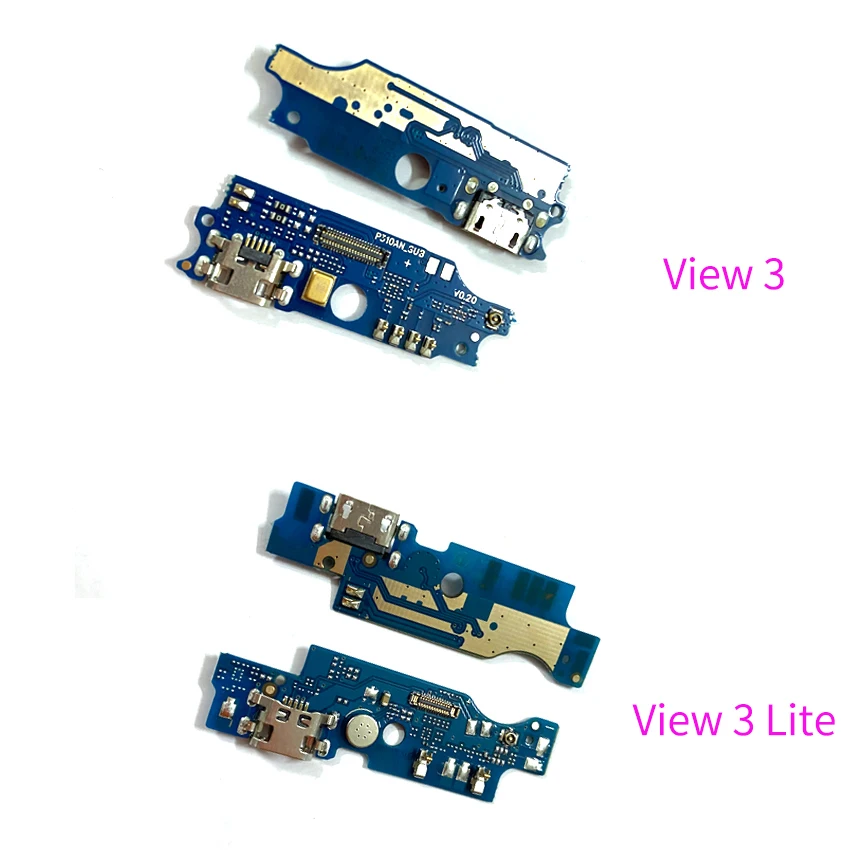 Для Wiko View 3 Lite USB зарядный порт док станция Соединительная плата гибкий