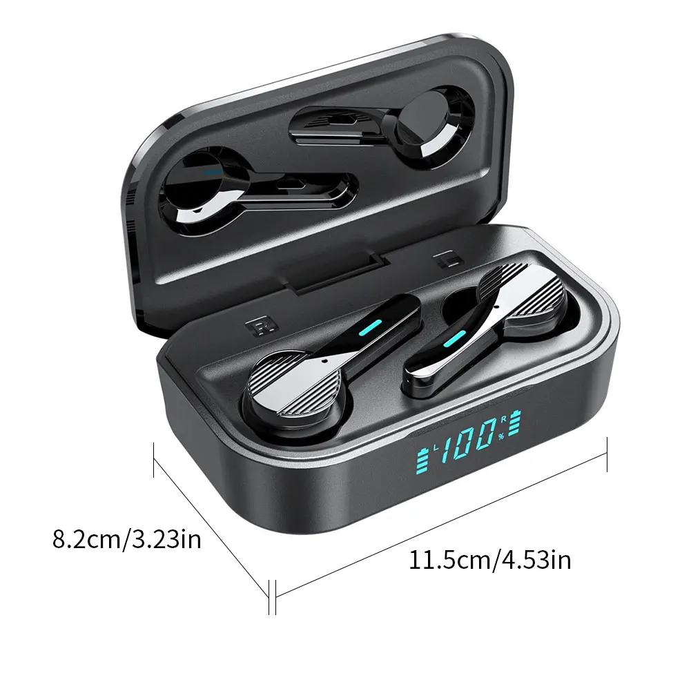 Wireless Earphones Bluetooth Headphones IPX6 Waterproof HiFI Stereoe Gaming Earbud In-Ear Earbuds With Noise Reduction HD Voice
Wireless Earphones Bluetooth Headphones IPX6 Waterproof HiFI Stereoe Gaming Earbud In-Ear Earbuds With Noise Reduction HD Voice
