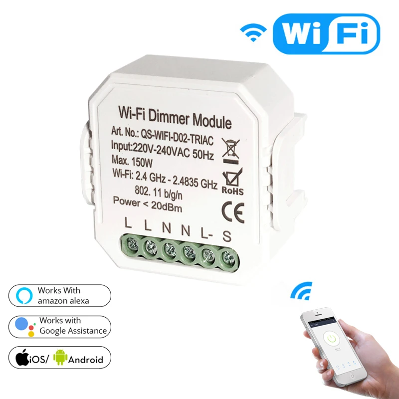 Tuya 1 банда DIY WiFi Smart 2 Way Light LED диммер модуль переключатель Smart Life/Tuya приложение дистанционное управление работа с Alexa Google Home
Tuya 1 банда DIY WiFi Smart 2 Way Light LED диммер модуль переключатель Smart Life/Tuya приложение дистанционное управление работа с Alexa Google Home