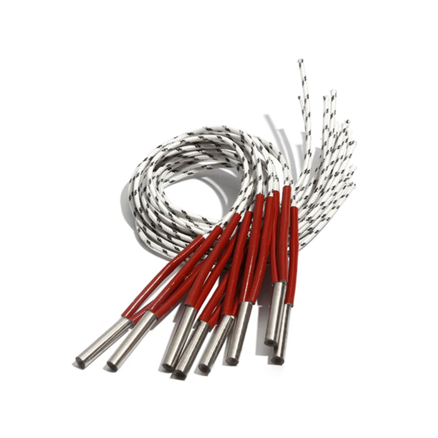 5PCS 8mm 50~60mm 316SUS Cartridge Heater Tubular 110V/220V/380V Electric Mould 160W/170W/180W/190W/200W Heating Resistance Part
5PCS 8mm 50~60mm 316SUS Cartridge Heater Tubular 110V/220V/380V Electric Mould 160W/170W/180W/190W/200W Heating Resistance Part