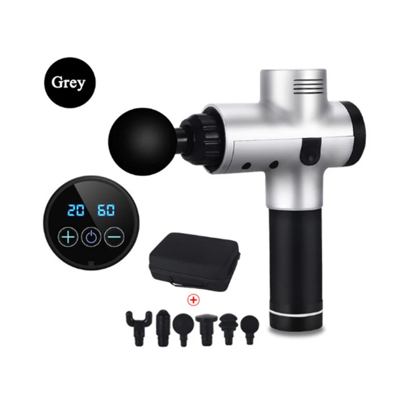 Massage Gun Cordless Rechargeable Muscle Stimulator Deep Tissue Massager Device Body Relaxation Slimming Shaping Pain Relief
Massage Gun Cordless Rechargeable Muscle Stimulator Deep Tissue Massager Device Body Relaxation Slimming Shaping Pain Relief