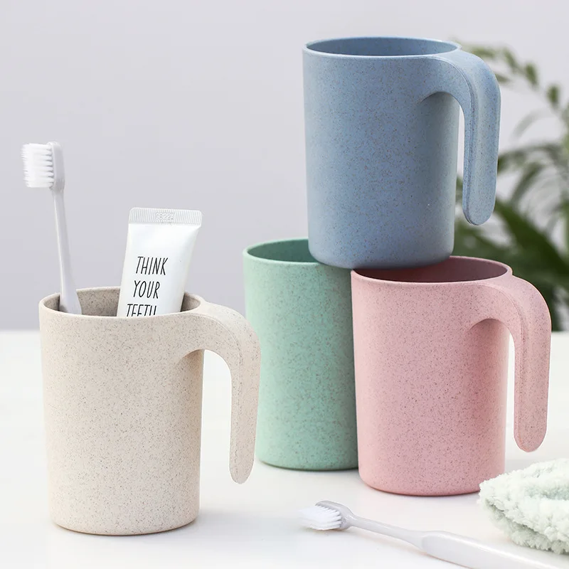Maixiang Cup Wheat Straw Mouth Cup Wheat Straw Toothbrush Cup Home Suit Cup with Handle
Maixiang Cup Wheat Straw Mouth Cup Wheat Straw Toothbrush Cup Home Suit Cup with Handle