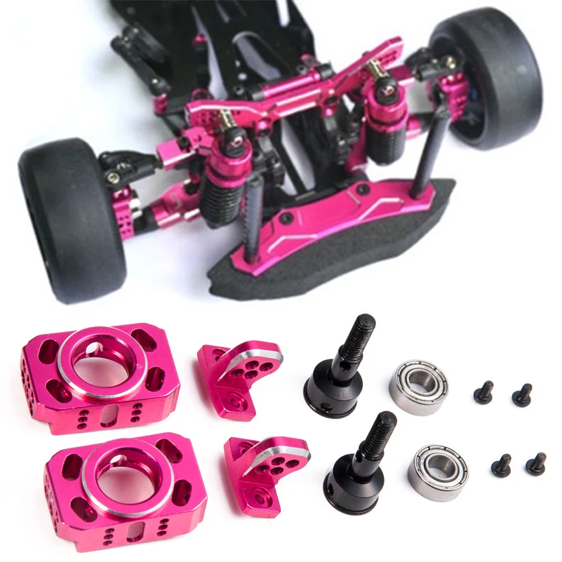AXSPEED RC Car Steering Suspension Knuckle Kit Aluminum Adjustable Steering Cup for Sakura D4 AWD RWD Upgrade Parts
AXSPEED RC Car Steering Suspension Knuckle Kit Aluminum Adjustable Steering Cup for Sakura D4 AWD RWD Upgrade Parts
