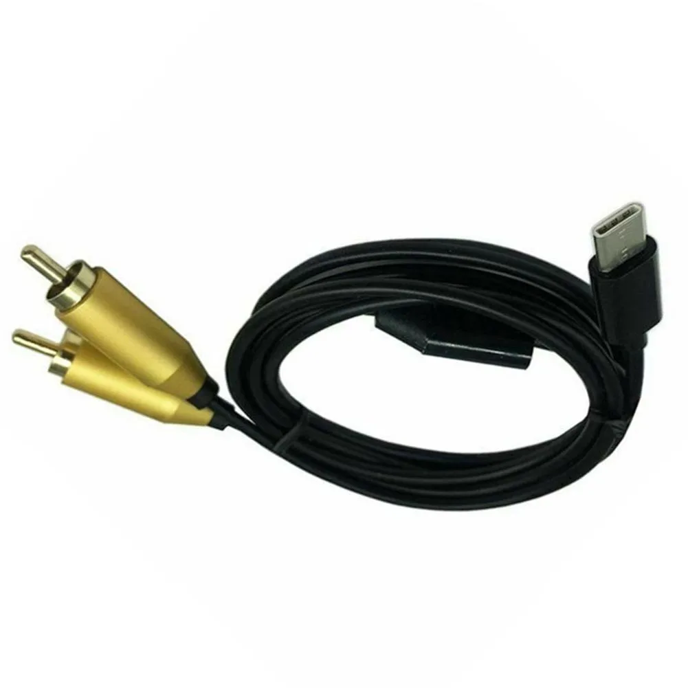 Brand New Dual RCA Male To Type-C USB C Signal Video AV Audio Cable Lead Connector Cord Type C To Dual RCA Cable (bLack)
Brand New Dual RCA Male To Type-C USB C Signal Video AV Audio Cable Lead Connector Cord Type C To Dual RCA Cable (bLack)