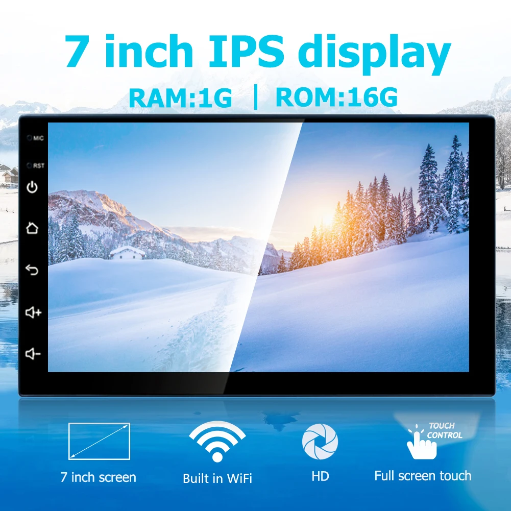 Car Multimedia Player Capacitive Screen Car WiFi FM Radio Bluetooth-compatible GPS Navigation Player
Car Multimedia Player Capacitive Screen Car WiFi FM Radio Bluetooth-compatible GPS Navigation Player