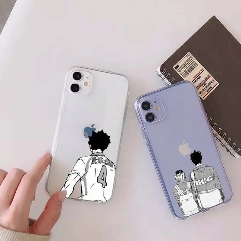 Cute Japan Anime Oya Haikyuu Phone Case Clear Transparent for iPhone 11 12 13 mini pro XS MAX 8 7 6 6S Plus X 5S SE XR 2020
Cute Japan Anime Oya Haikyuu Phone Case Clear Transparent for iPhone 11 12 13 mini pro XS MAX 8 7 6 6S Plus X 5S SE XR 2020