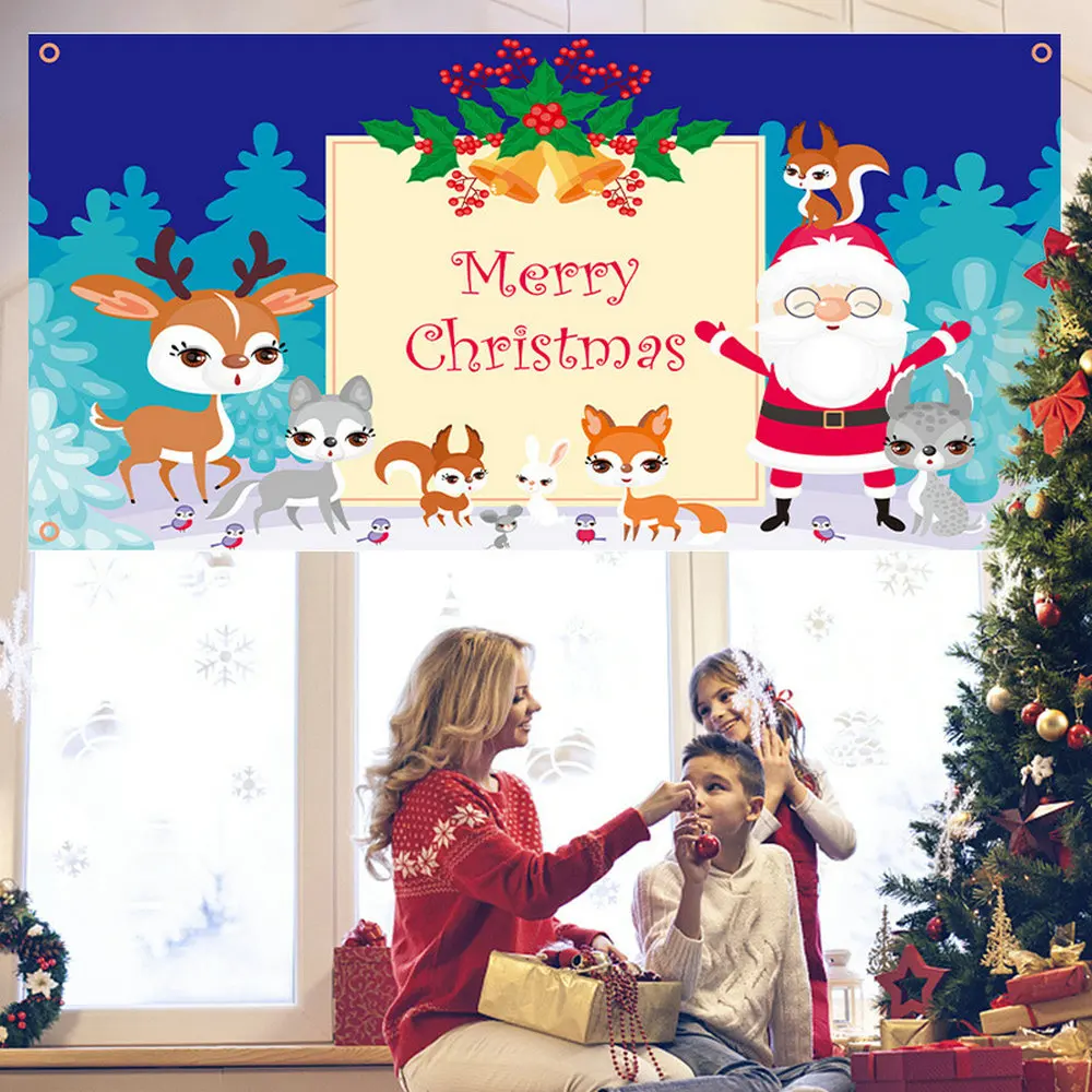 Merry Christmas flag Banner 90x180cm Christmas Ornaments Tree Christmas Decor For Home Happy New Year Gift 2022 Xmas Decor
Merry Christmas flag Banner 90x180cm Christmas Ornaments Tree Christmas Decor For Home Happy New Year Gift 2022 Xmas Decor