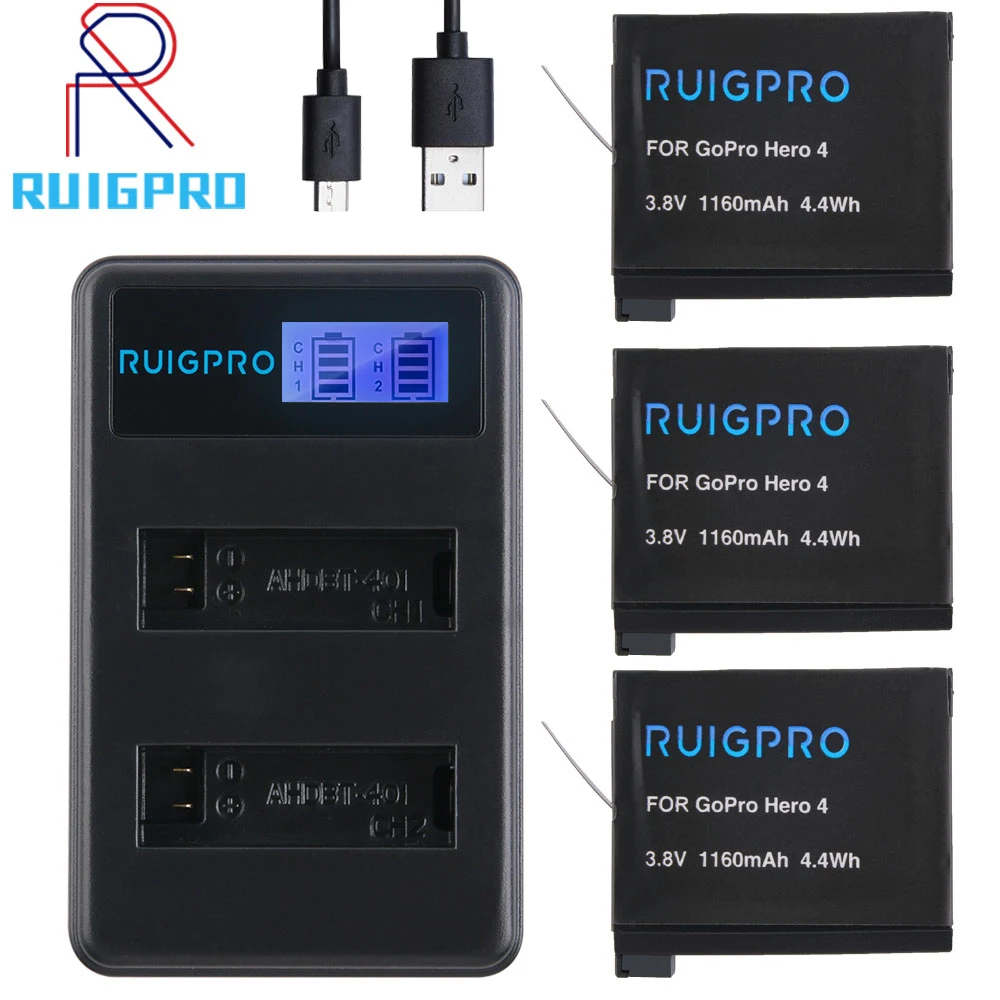 Dual Charger For Gopro Hero 4 Ahdbt-401 Slots Battery For Gopro 4 Black silver Double Usb Charging For Go Pro Hero Accessories
Dual Charger For Gopro Hero 4 Ahdbt-401 Slots Battery For Gopro 4 Black silver Double Usb Charging For Go Pro Hero Accessories