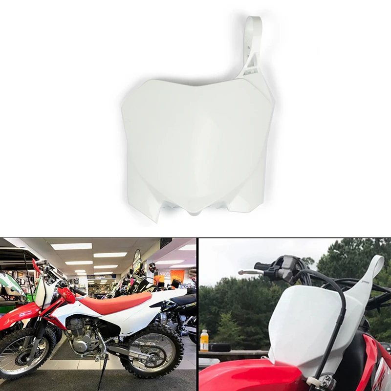 White ABS Plastic Front Number Plate Name Plates Blank Board for Honda CRF230F 2015 2016 2017 Dirt Pit Bike
White ABS Plastic Front Number Plate Name Plates Blank Board for Honda CRF230F 2015 2016 2017 Dirt Pit Bike