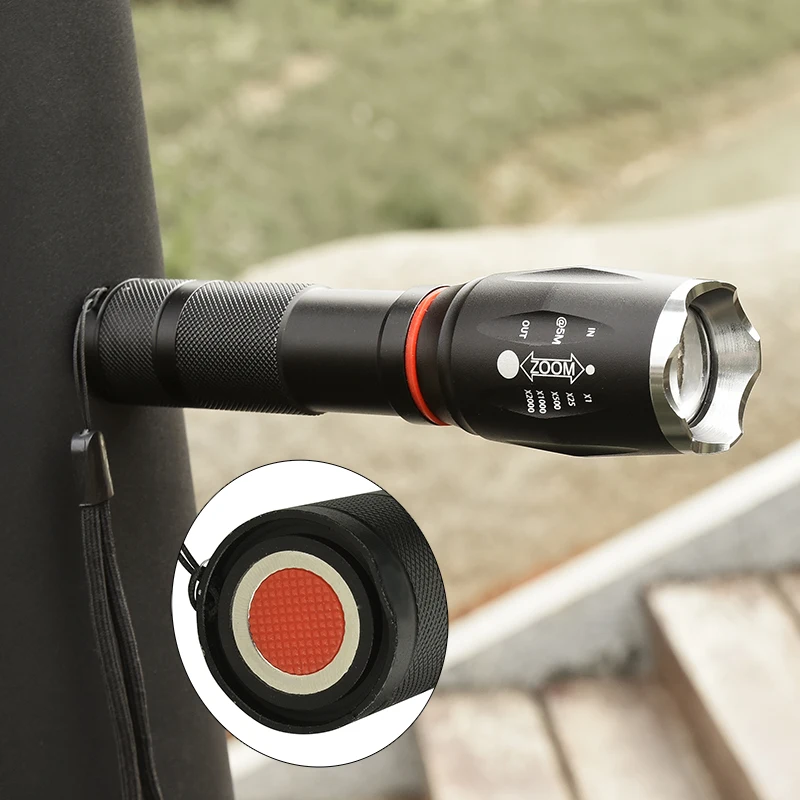 Camping Led Flashlight Torch Power 18650 or AAA Battery Zoom Waterproof XM-L2 U3 T6 COB Bulb Lantern for Hunting Cycling Light
Camping Led Flashlight Torch Power 18650 or AAA Battery Zoom Waterproof XM-L2 U3 T6 COB Bulb Lantern for Hunting Cycling Light