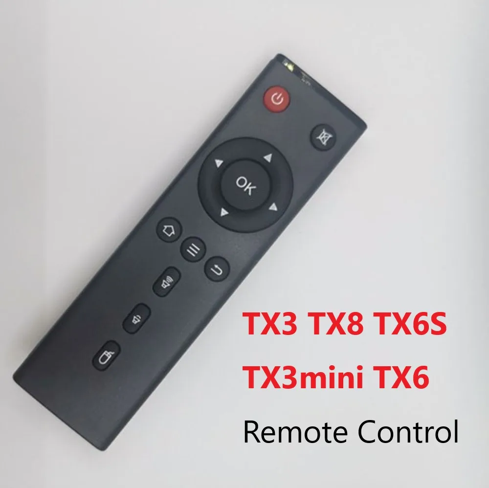 

Hot Sale Tx6 remote control for Android tv box Tanix TX3 MAX TX3 TX6 Tx8 Tx9S Tx5 Max Tx5 TX3 mini Replacement IR Remote