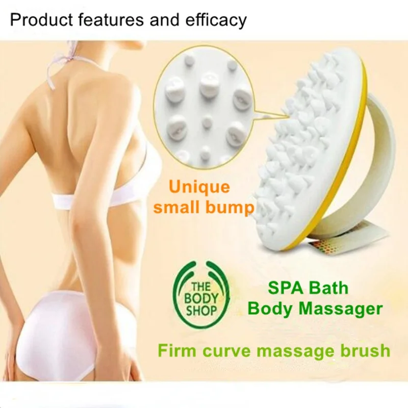 Soft Anti Cellulite Massage Brush Body Slimming Massage Brush Spa Bath Exfoliat Massager Body Brush Cellulite Reduction Useful
Soft Anti Cellulite Massage Brush Body Slimming Massage Brush Spa Bath Exfoliat Massager Body Brush Cellulite Reduction Useful